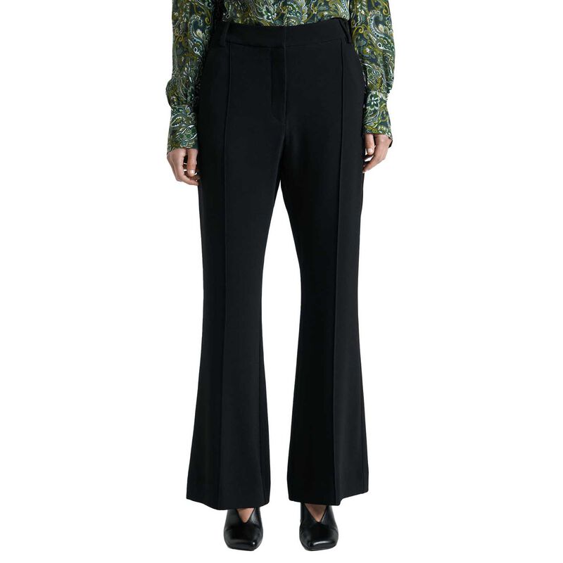 Cue Pin Tuck Detail Flared Pant image number 0